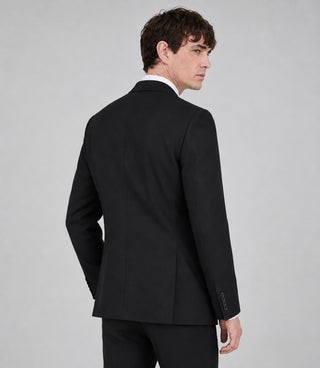 Men's Black Double Breasted Tuxedo Back - Suit Heritage