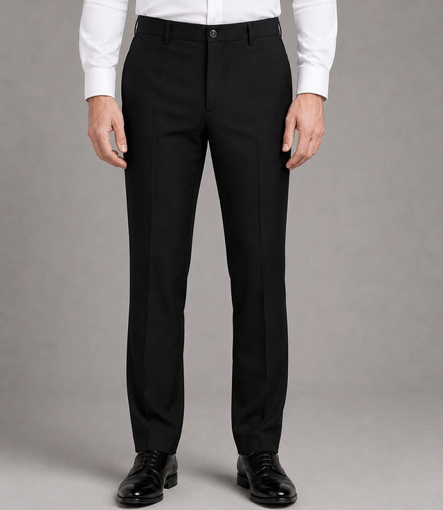Men's Black Rhinestone Embellished Two Piece Wedding Suit Pant -  Suit Heritage