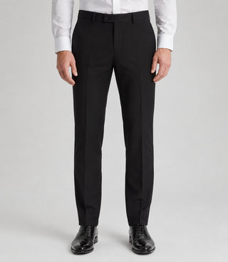 Men's Black Velvet Tuxedo Pant - Suit Heritage