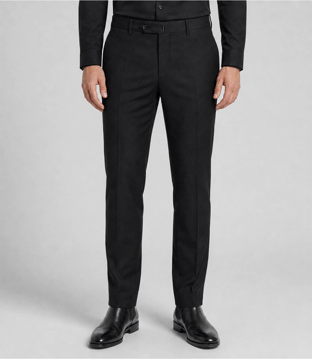 Men's Black and Pink Double Breasted Suit Pant - Suit Heritage