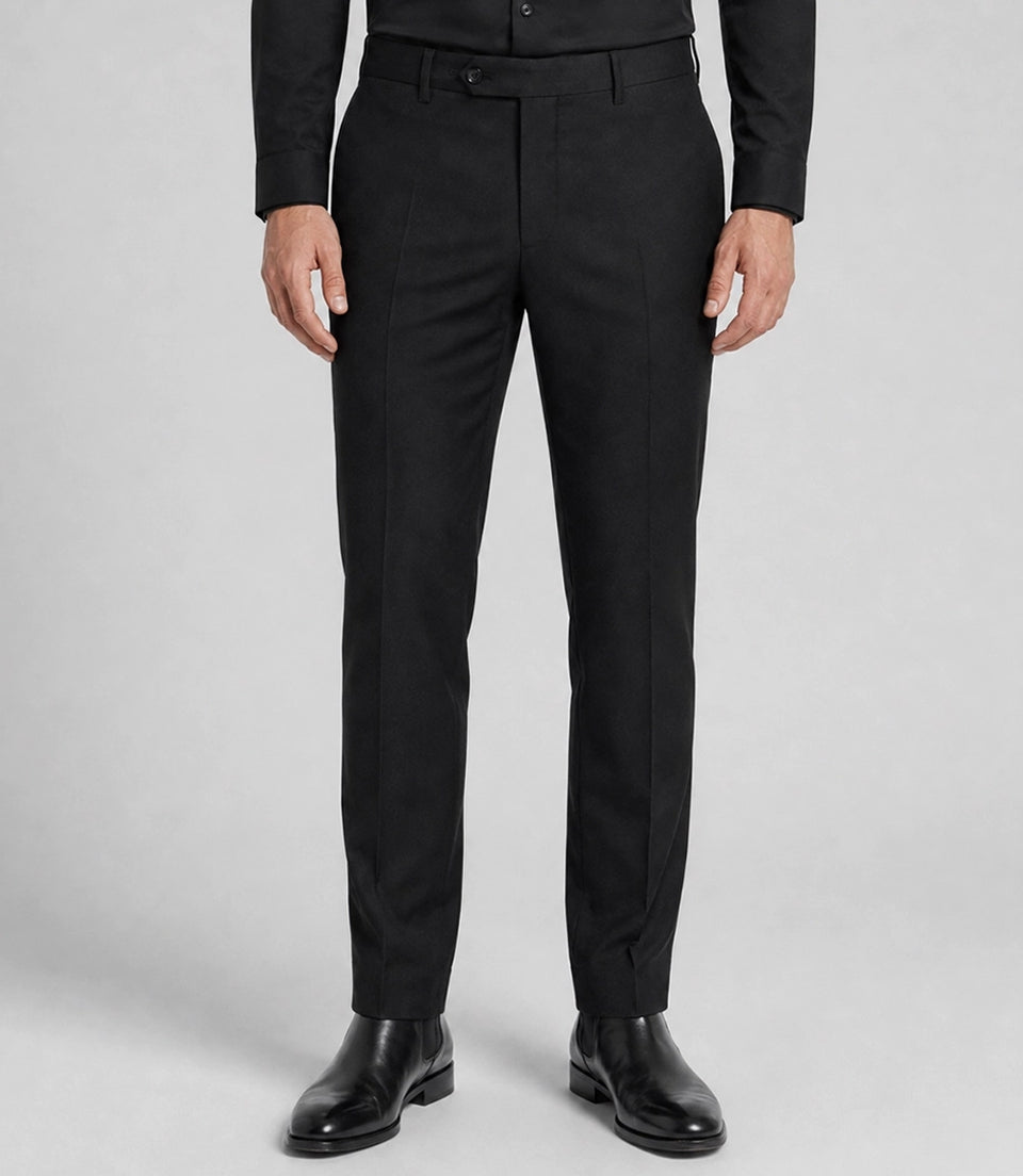 Men's Black and Pink Double Breasted Suit Pant - Suit Heritage