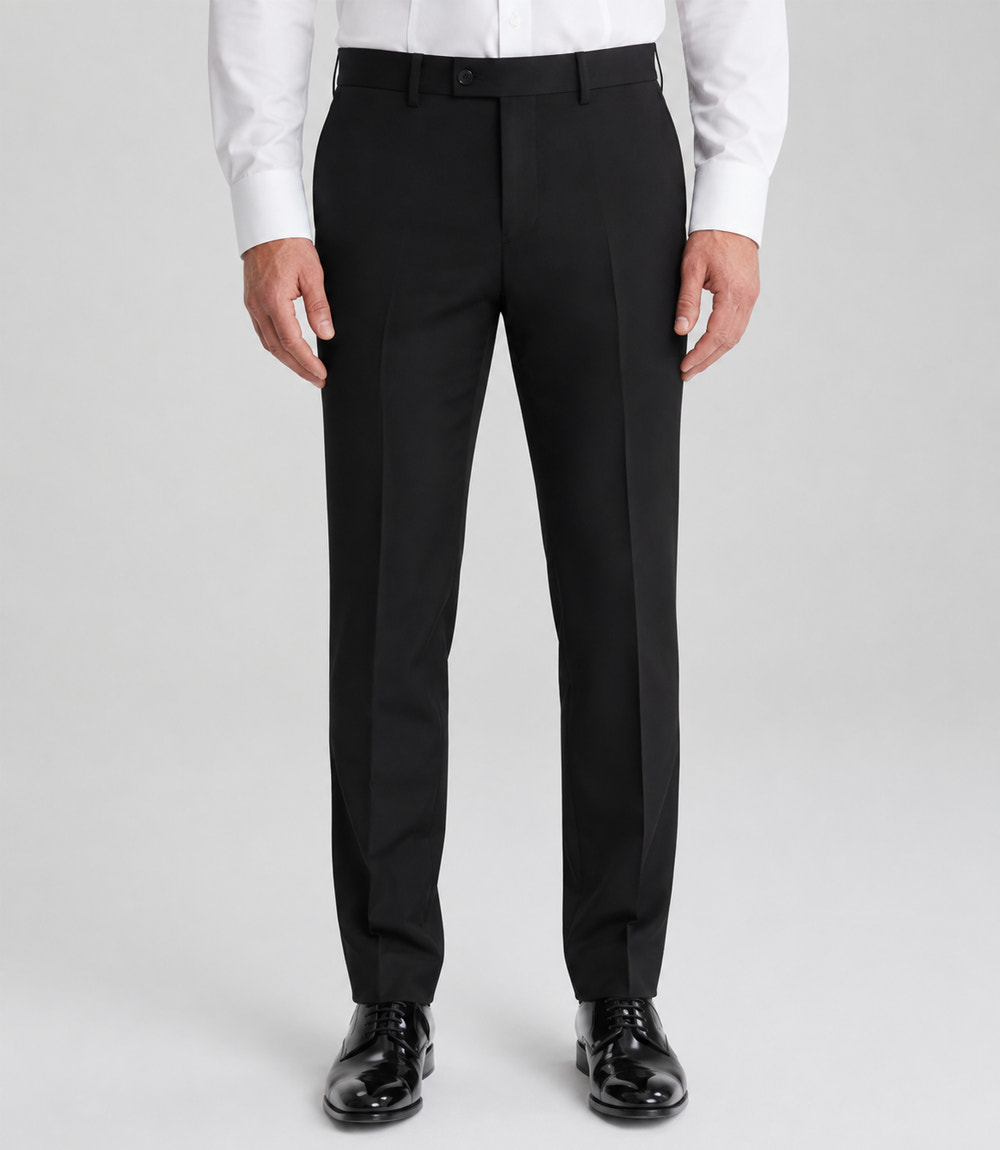 Men's Blue Velvet Tuxedo Pant - Suit Heritage