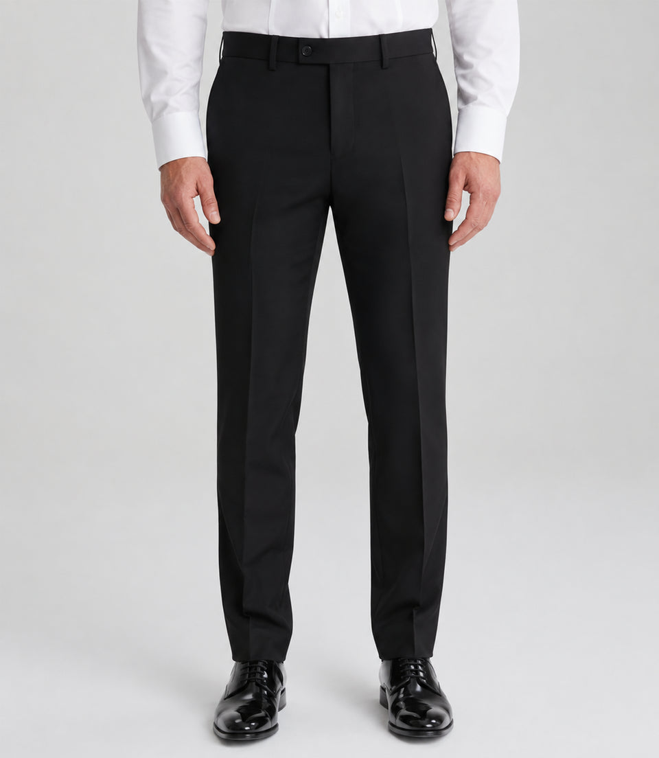 Men's Blue Velvet Tuxedo Pant - Suit Heritage