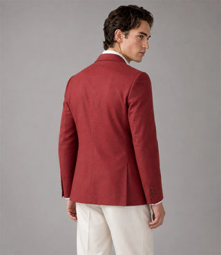 Men's Classic Italian Style Red and Cream Suit - Suit Heritage