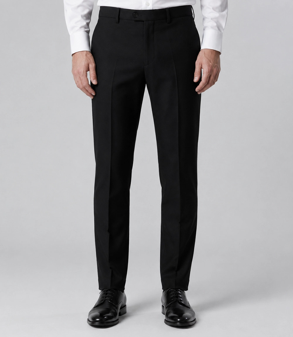 Men's Cream Groomsmen Wedding Suit Pant  -  Suit Heritage