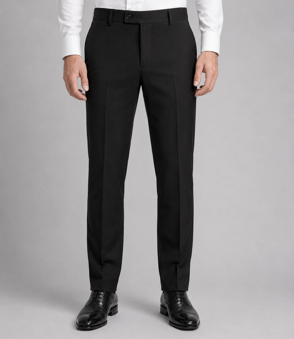 Men's Grey Velvet Tuxedo Pant - Suit Heritage