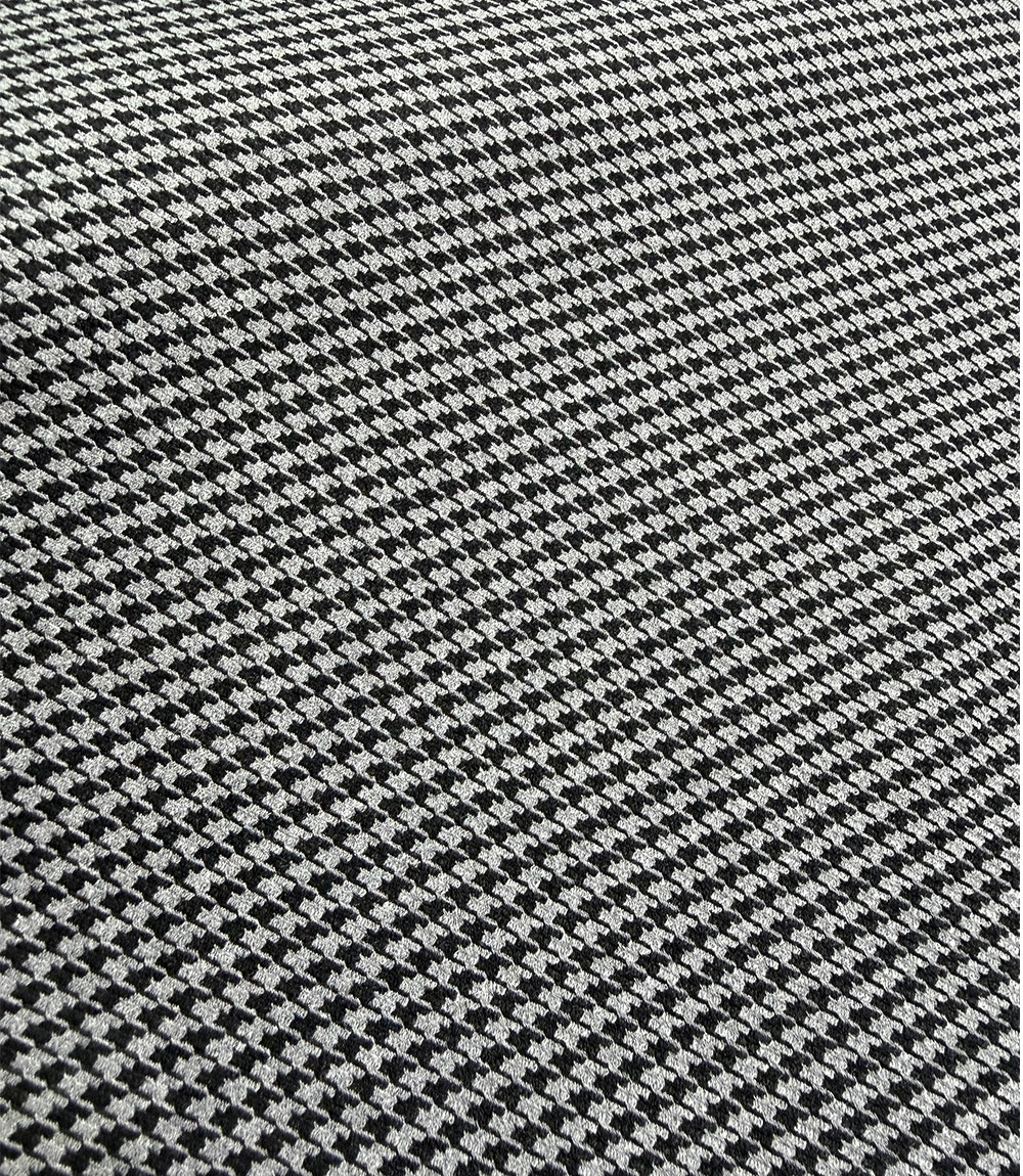 Men's Houndstooth Wool Blend 2 Piece Suit Fabric Swatch - Suit Heritage