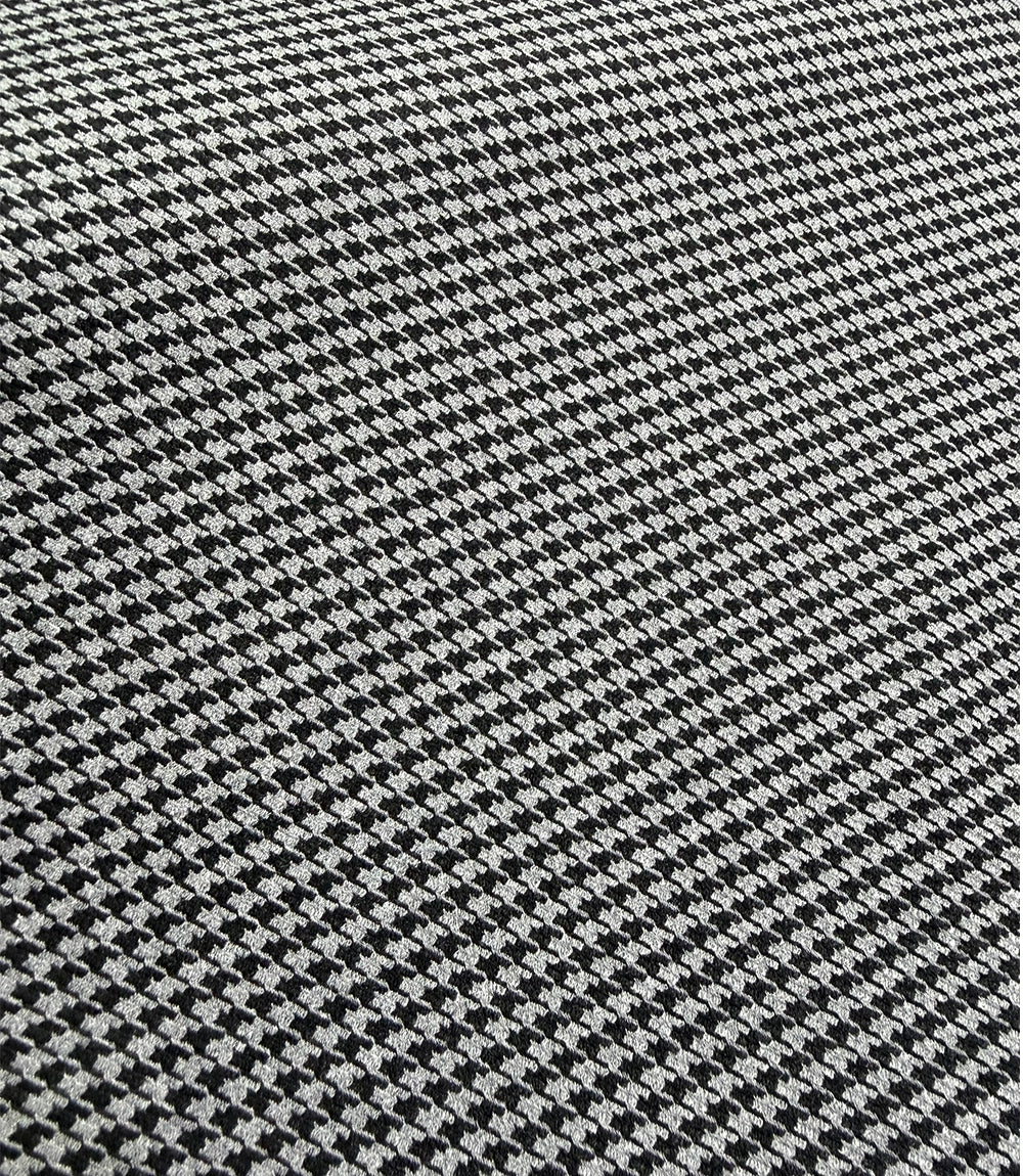 Men's Houndstooth Wool Blend 2 Piece Suit Fabric Swatch - Suit Heritage