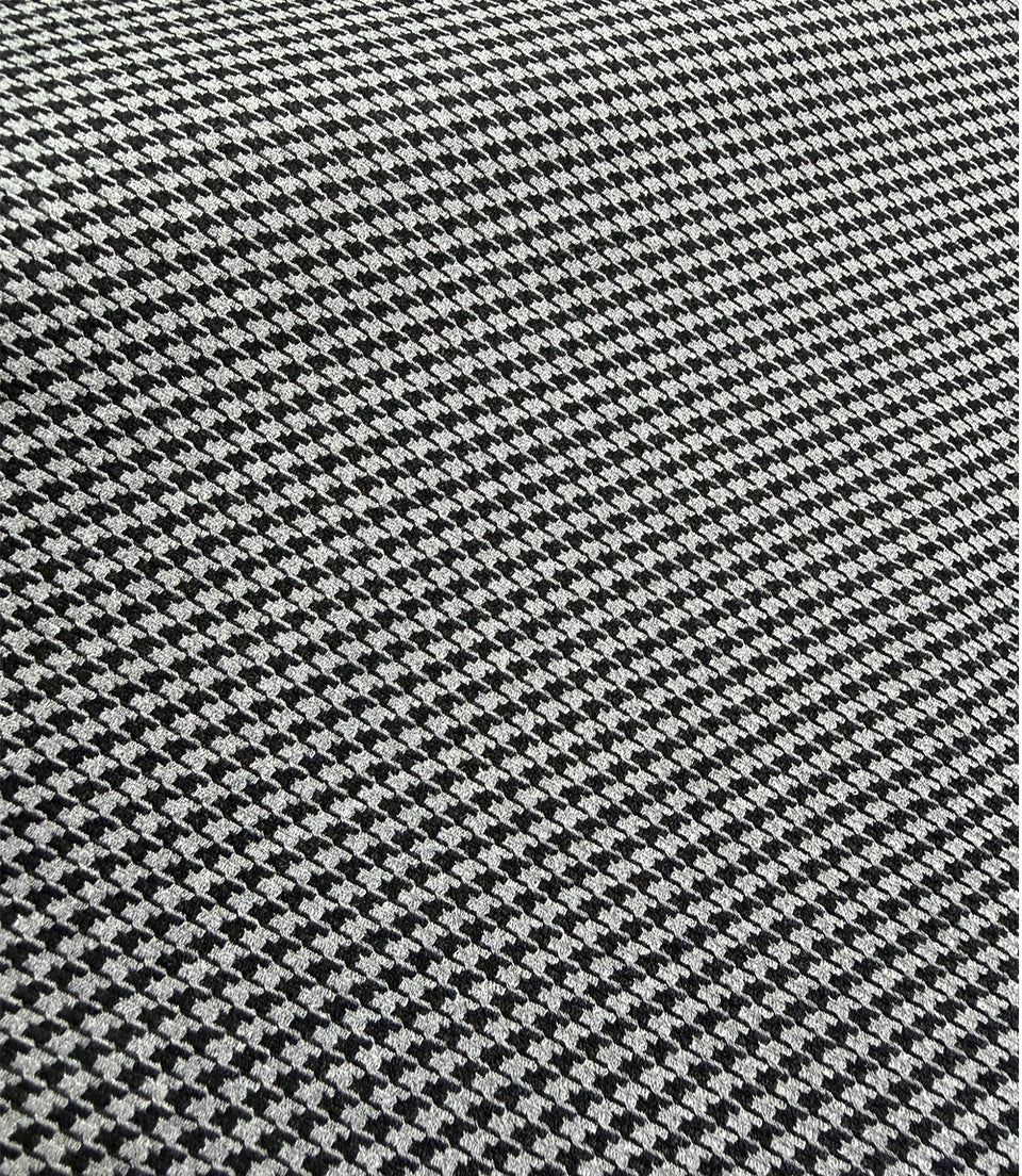 Men's Houndstooth Wool Blend 2 Piece Suit Fabric Swatch - Suit Heritage