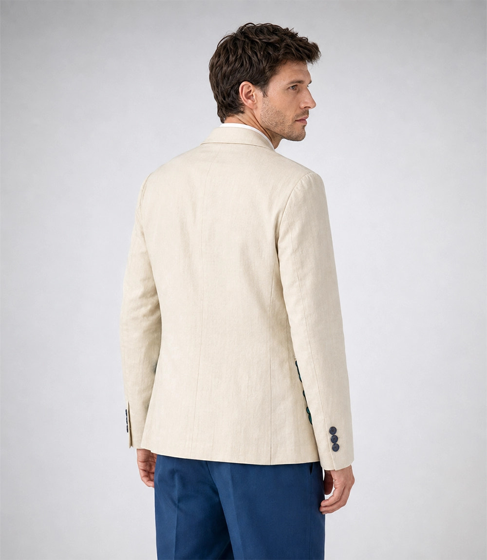 Men's LE MORPHO Hand Embroidered Suit Back - Suit Heritage