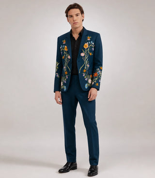 Men's Le Jardin Hand Embroidered Suit - Suit Heritage