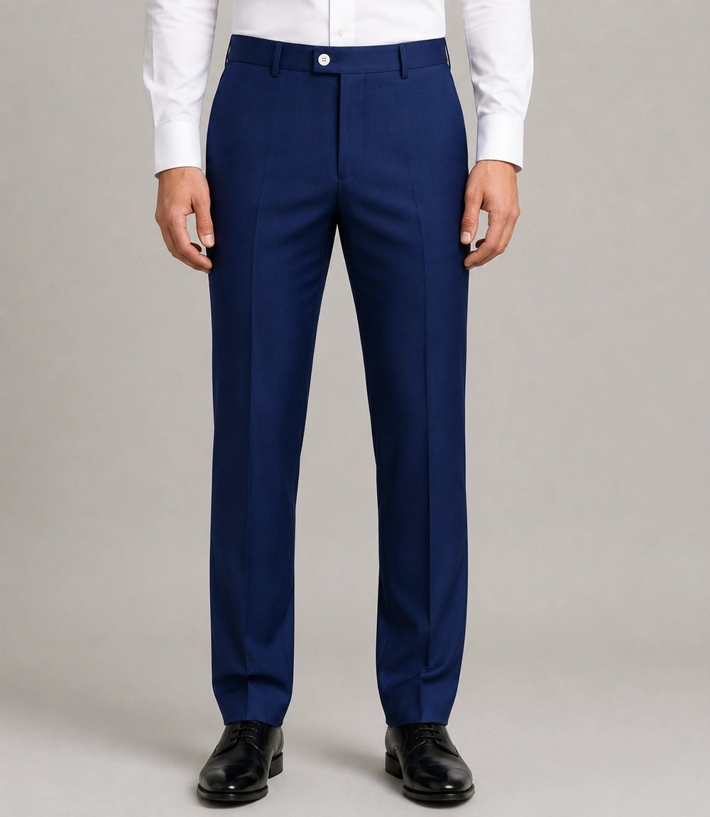 Men's Navy Blue Wedding Suit 2 Piece  Pant  -  Suit Heritage
