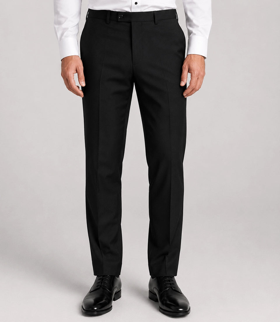 Men's Navy Groomsmen 2 Peice Tuxedo Pant  -  Suit Heritage