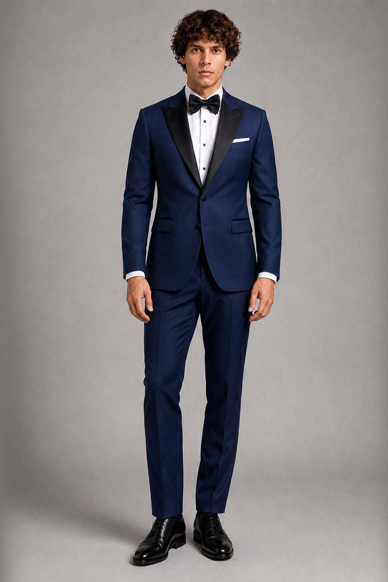 Men's Navy Midnight Tuxedo - Suit Heritage