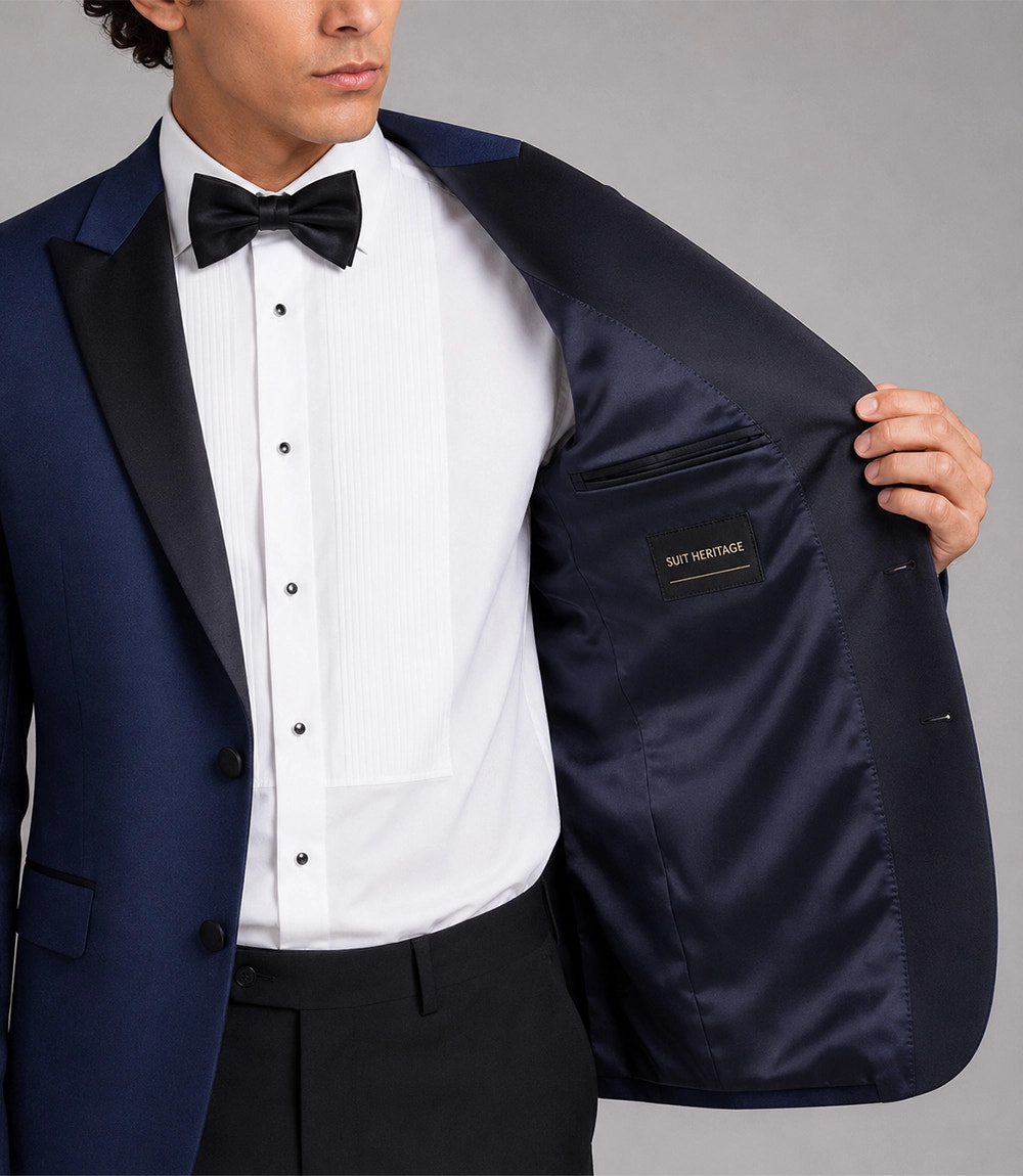 Men's Navy Midnight Tuxedo Inner - Suit Heritage