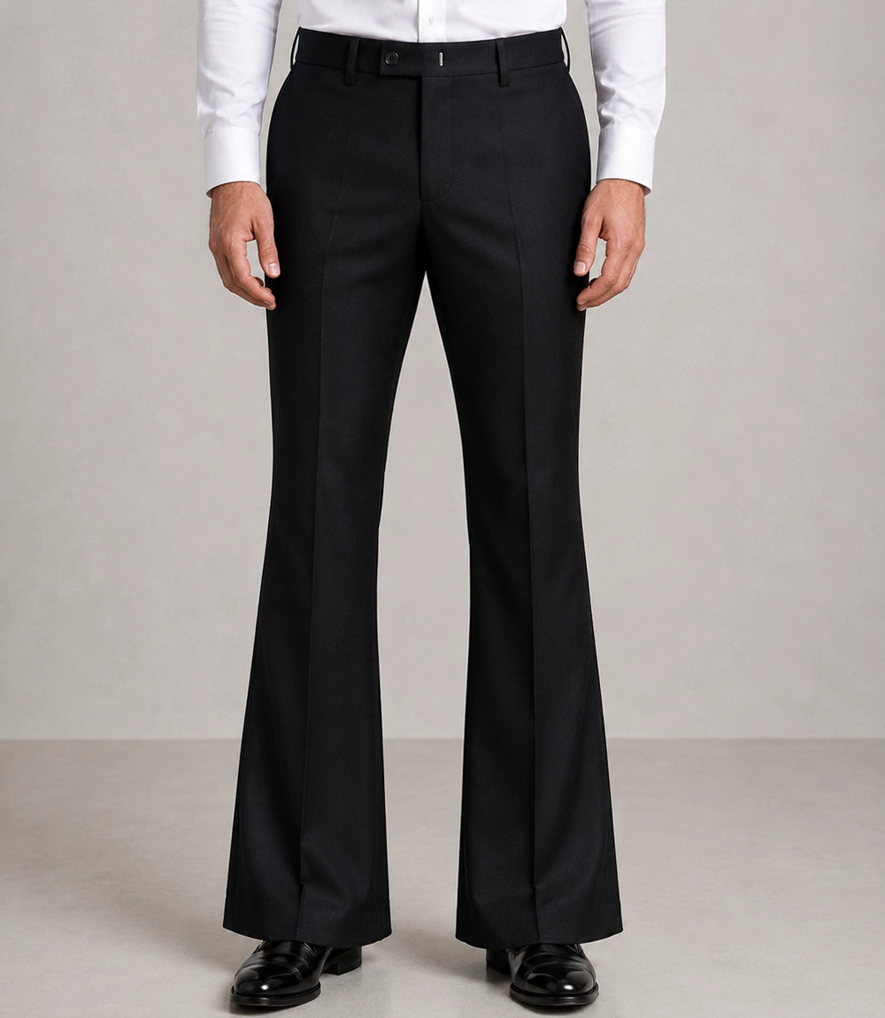 Men's Peak Lapel Groom Wedding 3 Piece Suit Pant - Suit Heritage