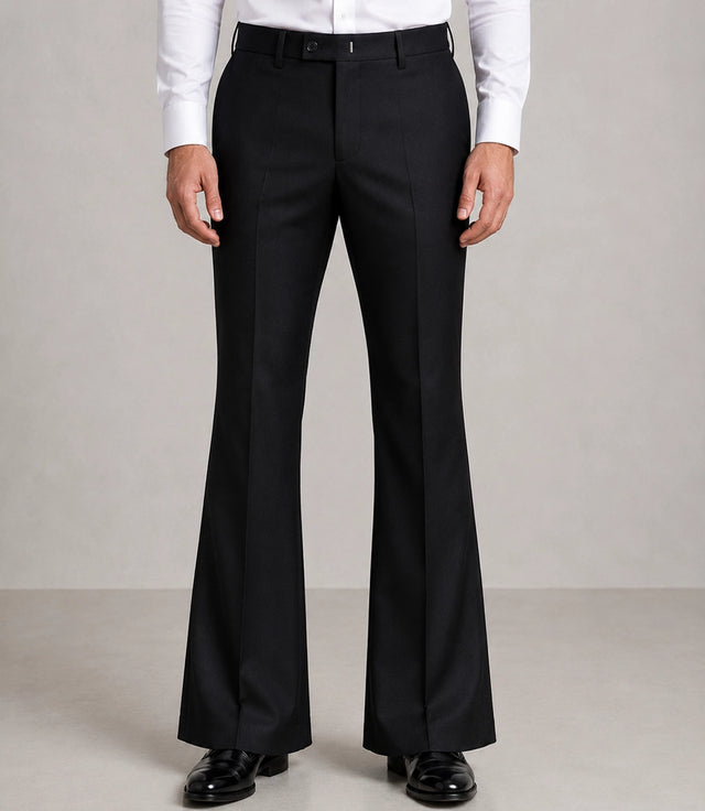Men's Peak Lapel Tuxedo Groom Wedding 3 Piece Suit Pant - Suit Heritage