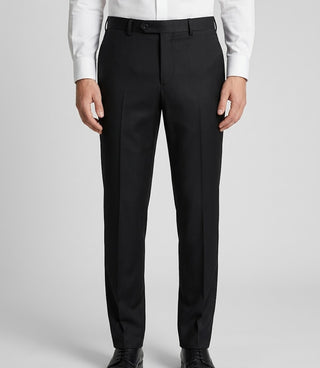 Men's Red And Black 2 Piece Tuxedo Pant - Suit Heritage