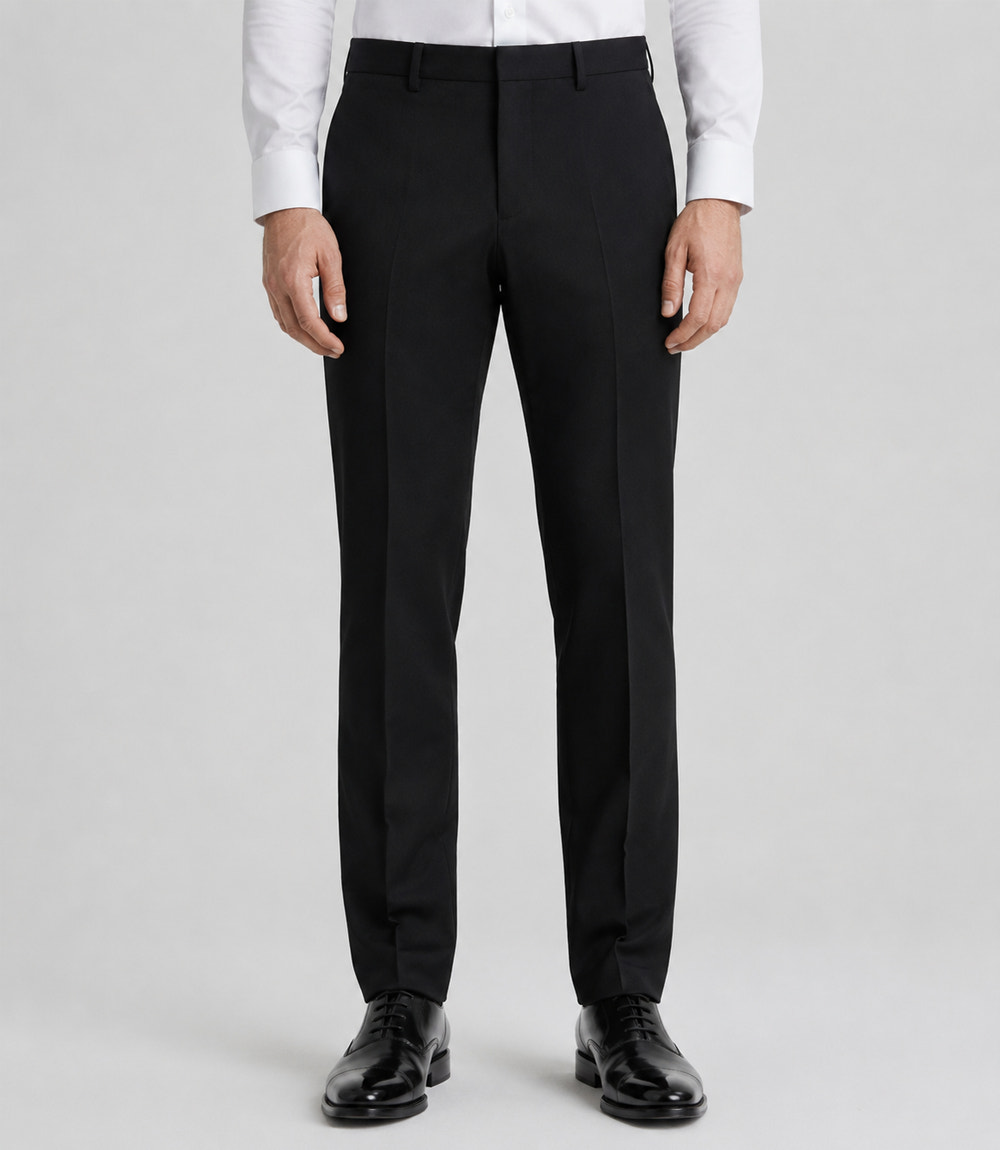 Men’s Red Velvet Tuxedo Pant - Suit Heritage