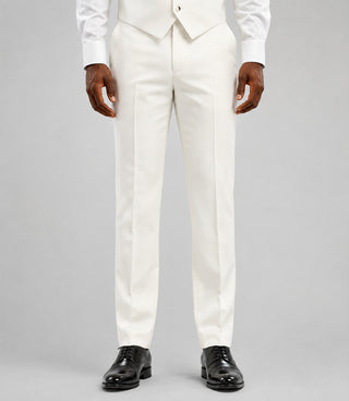 Men's Red and White 3 Piece Tuxedo Pant - Suit Heritage