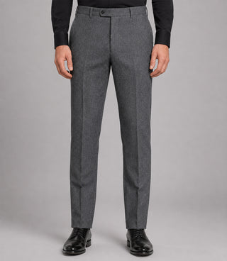 Men's Tweed Donegal Dark Grey 2 Piece Suit Pant - Suit Heritage