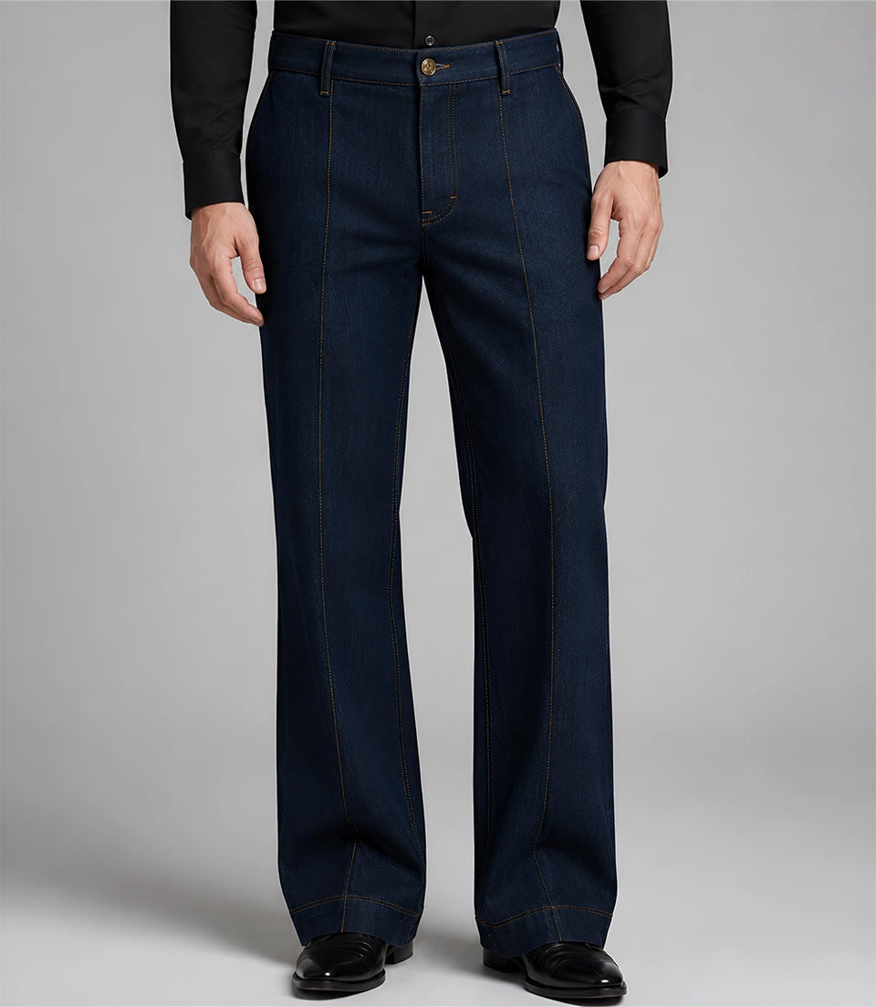 Men's Vintage Denim Suit Pant - Suit Heritage