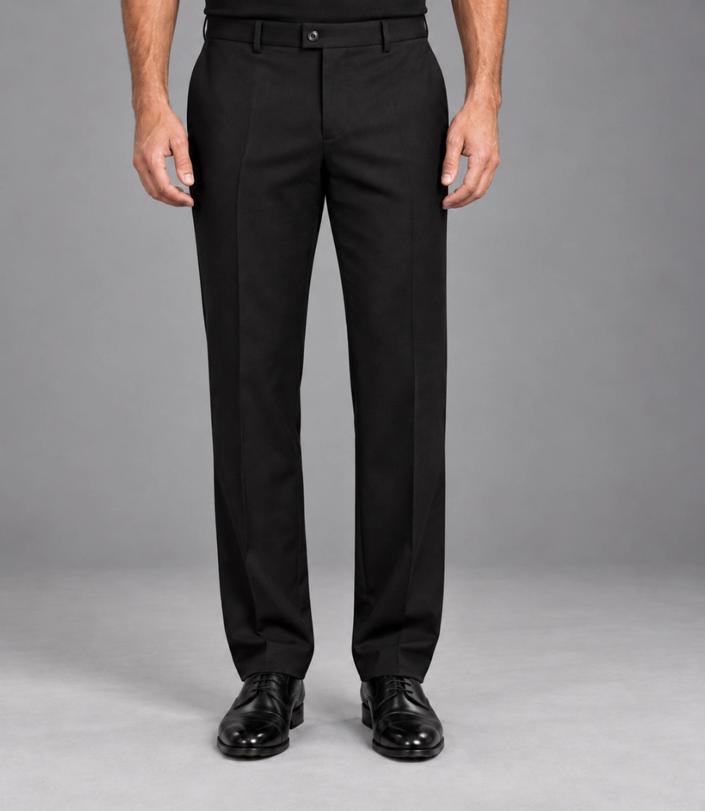 Men's White Cropped Wedding Suit Pant -  Suit Heritage