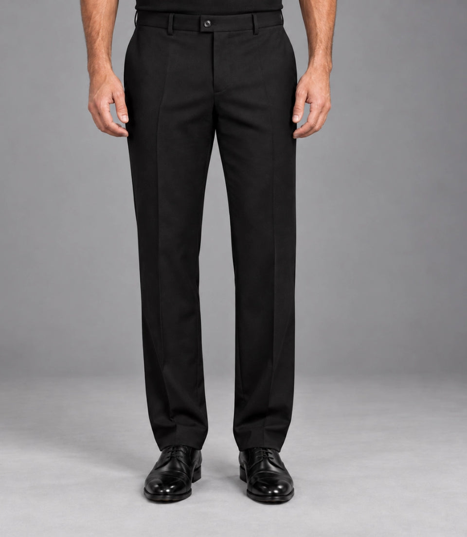 Men's White Cropped Wedding Suit Pant -  Suit Heritage