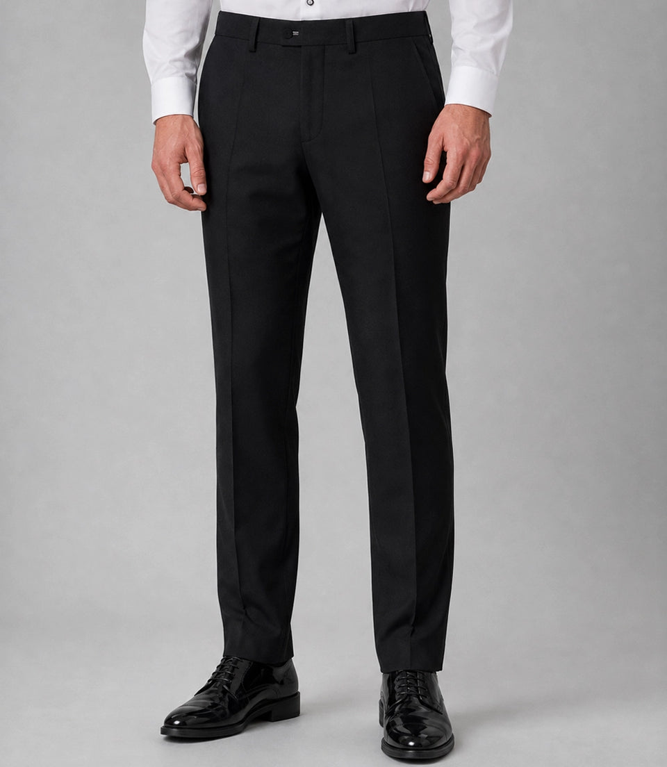 Men's burgunday Velvet Tuxedo Pant  -  Suit Heritage