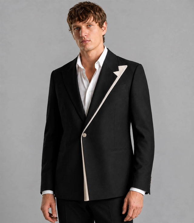 Shop Men's Black Formal Groom Wedding Suit - Suit Heritage