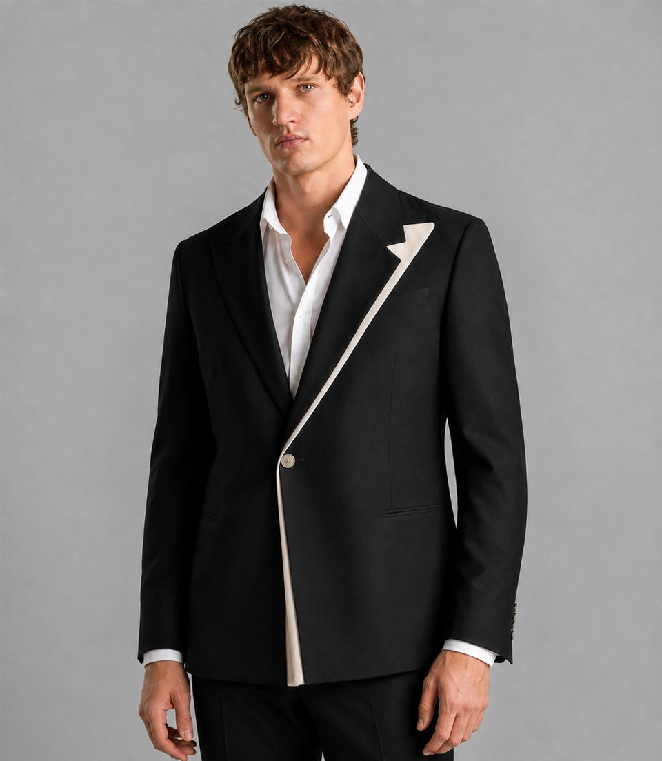 Shop Men's Black Formal Groom Wedding Suit - Suit Heritage