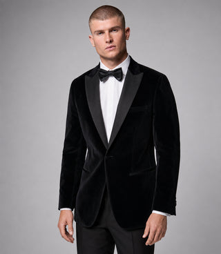 Shop Men's Black Velvet Tuxedo - Suit Heritage