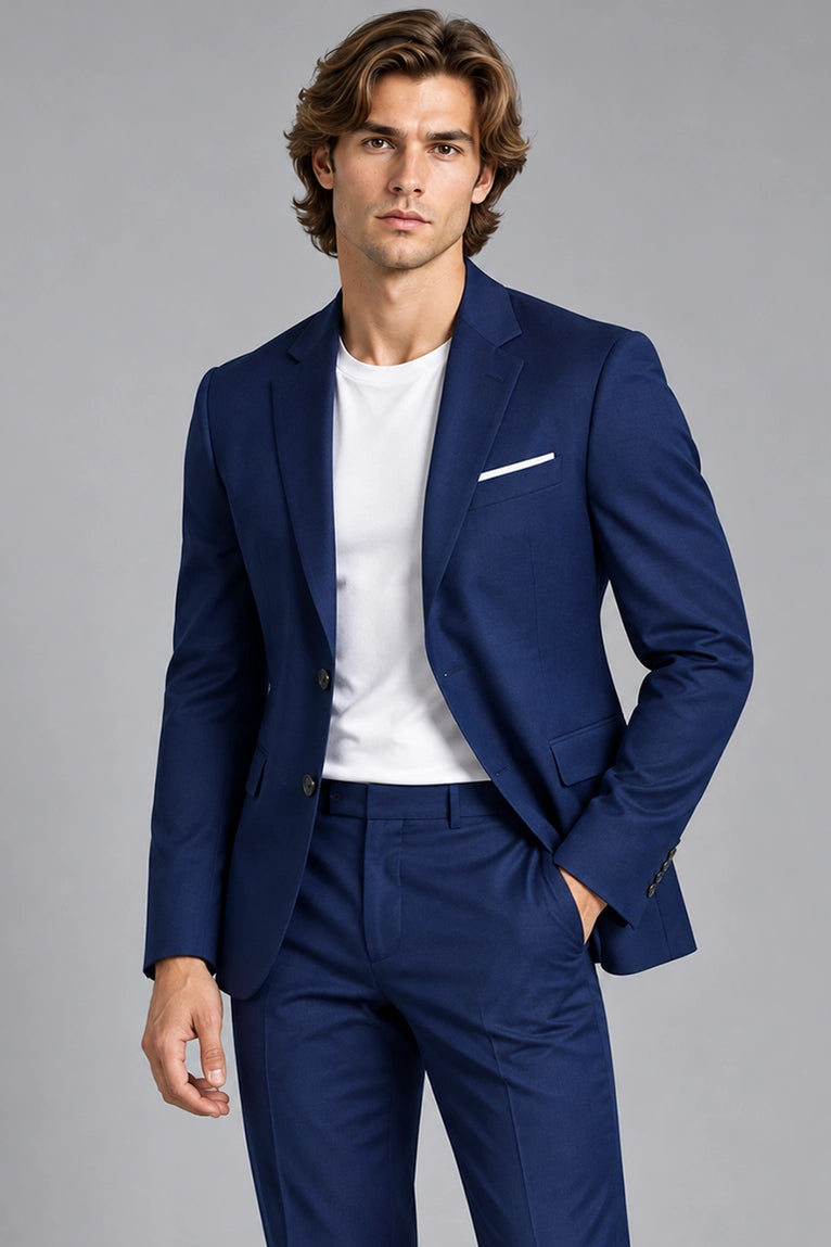 Shop Men's Blue Casual  2 Piece Suit -  Suit Heritage