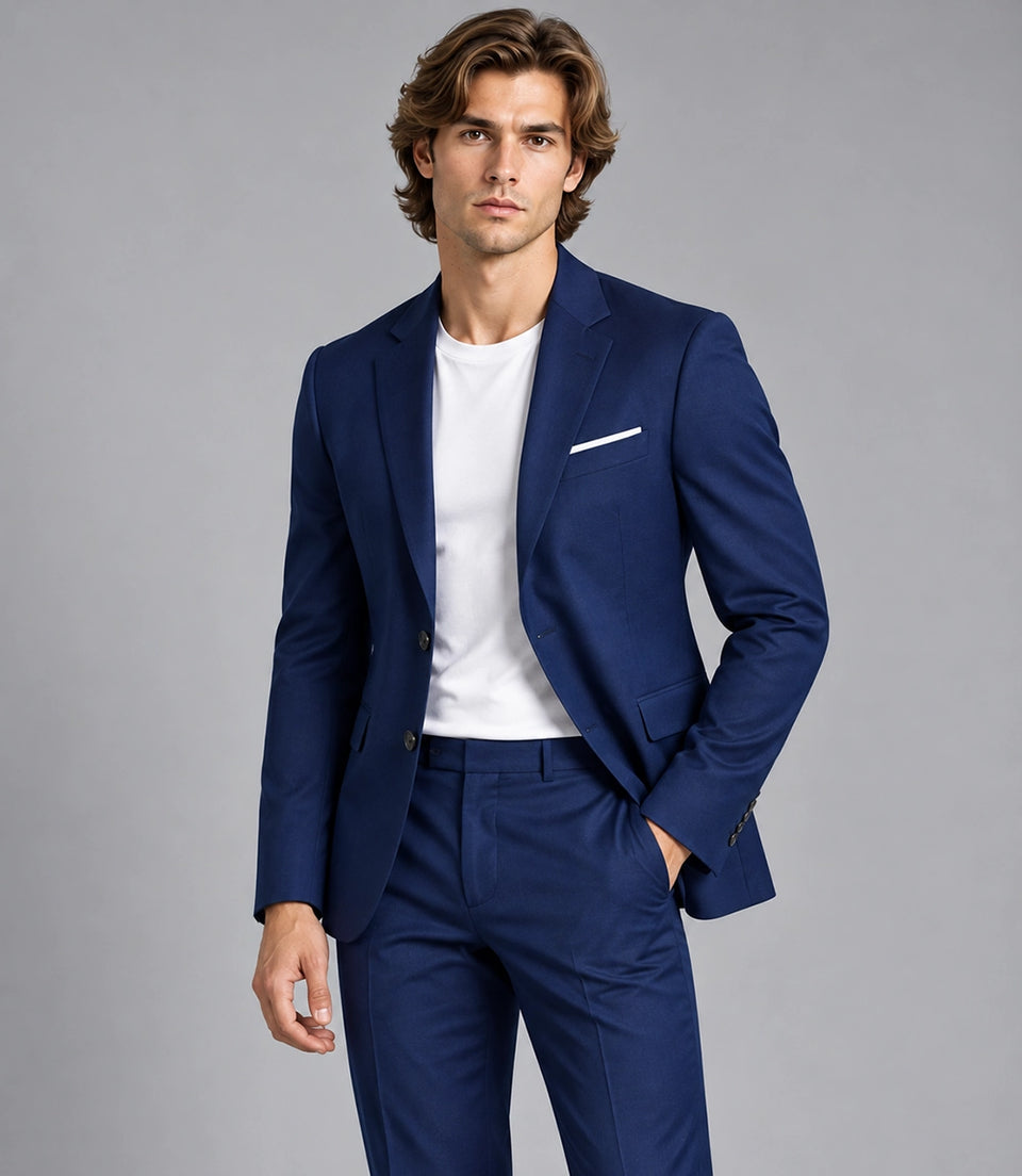 Shop Men's Blue Casual  2 Piece Suit -  Suit Heritage