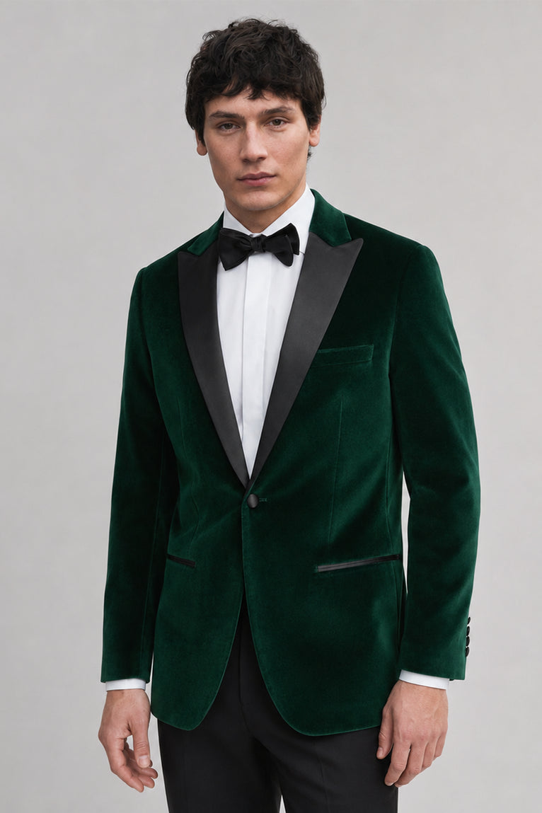 Shop Men's Green Velvet Tuxedo - Suit Heritage