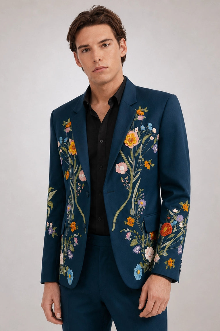Shop Men's Le Jardin Hand Embroidered Suit - Suit Heritage