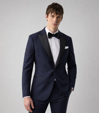 Shop Men's Navy Wool Midnight Tuxedo - Suit Heritage