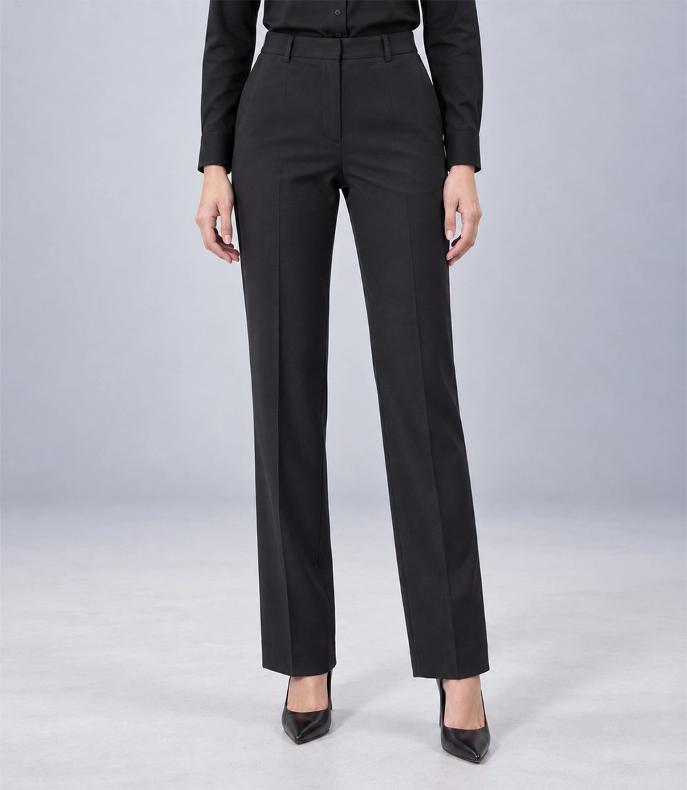 Women's Maroon Notch Lapel 2 Piece Suit Pant - Suit Heritage