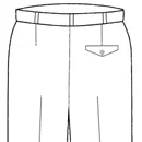 1 Flap Pocket On Right
