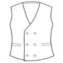 Double Breasted Vest