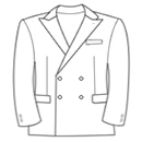 Double Breasted (Peak Lapel)