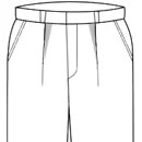 Forward Single Pleat