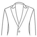 Peak Lapel (3-3.2")