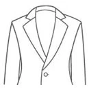 Wide Notch Lapel (3.75")