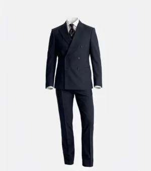 Brighton Cotton Navy Solid Suit