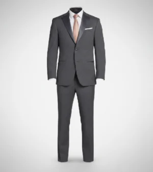 Brighton Cotton Solid Grey Suit