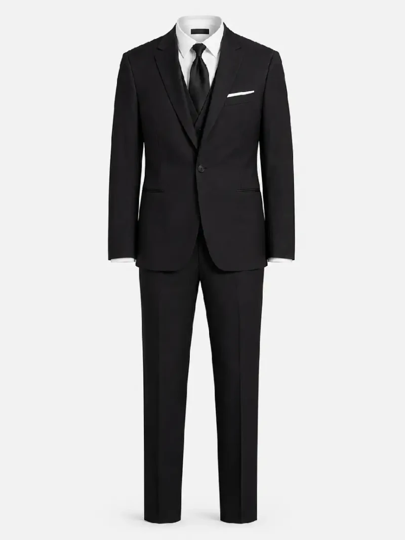Brighton Cotton Solid Suit Ghost Mannequin