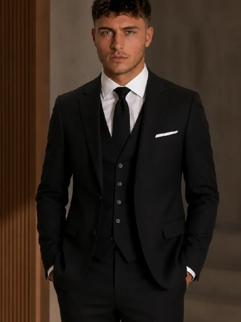 Brighton Cotton Solid Suit Model