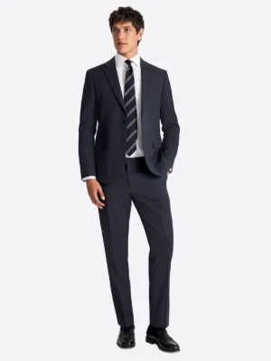 SuitsHeritage Men’s Navy Slim Fit 2 Piece Suit