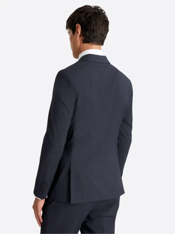 SuitsHeritage Men’s Navy Slim Fit 2 Piece Suit Back